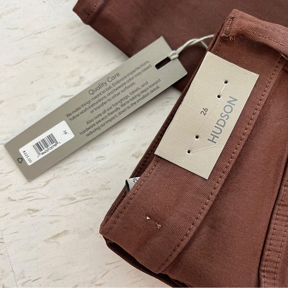 NWT • Hudson Jeans Brown Bootcut Jeans - Picture 6 of 9